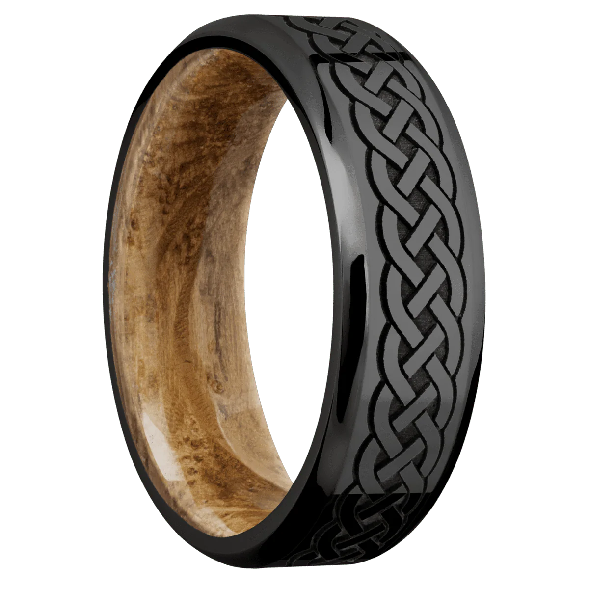 Zirconium + Polish , Polish Finish + Whiskey Barrel