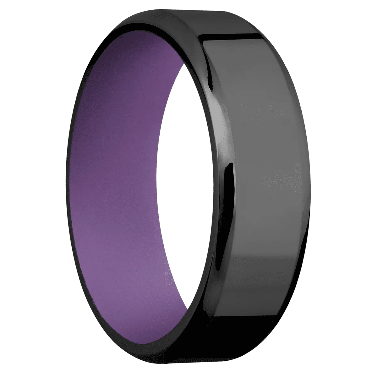Zirconium + Polish , Polish Finish + Wild Purple