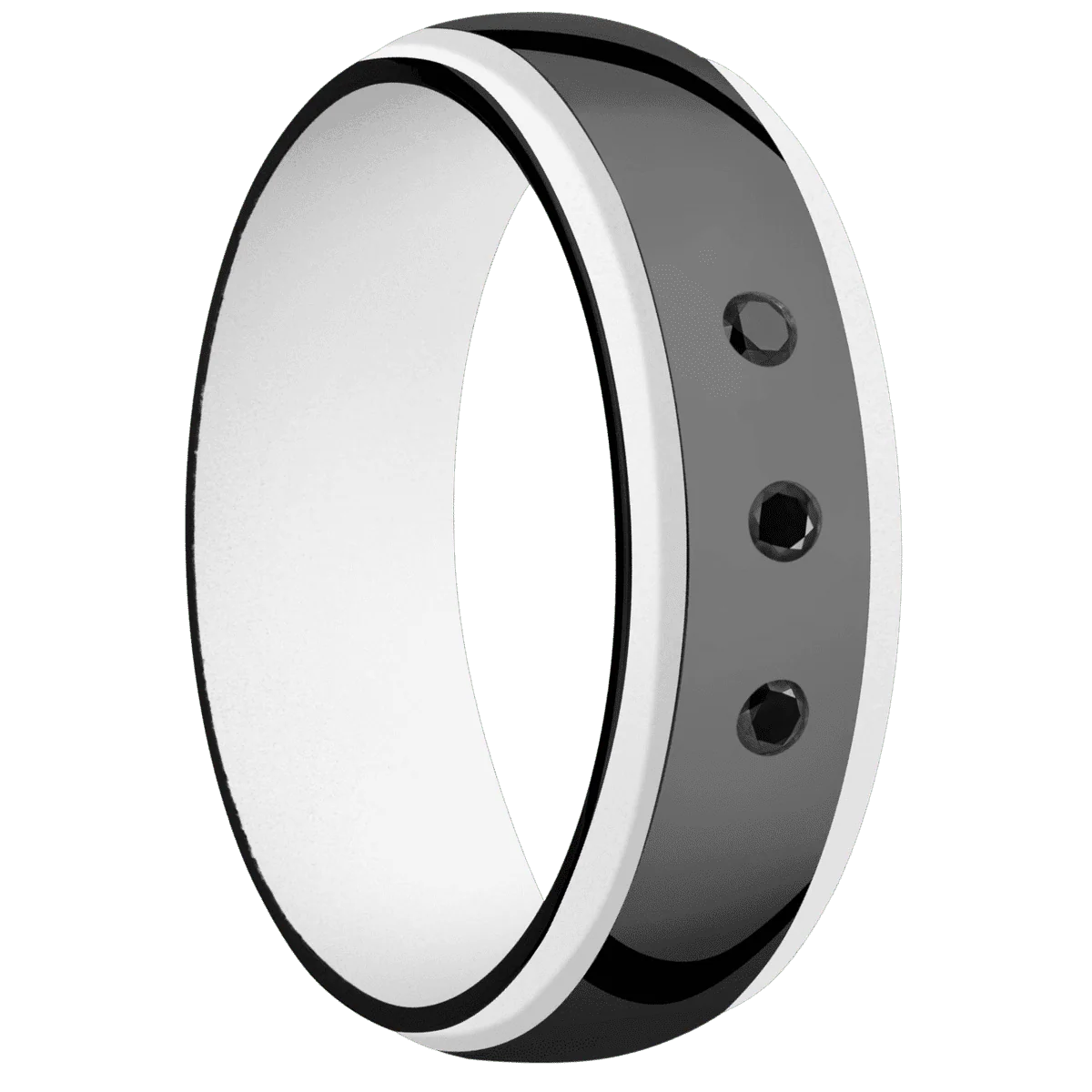 Zirconium + Polish , Polish Finish + Your Color