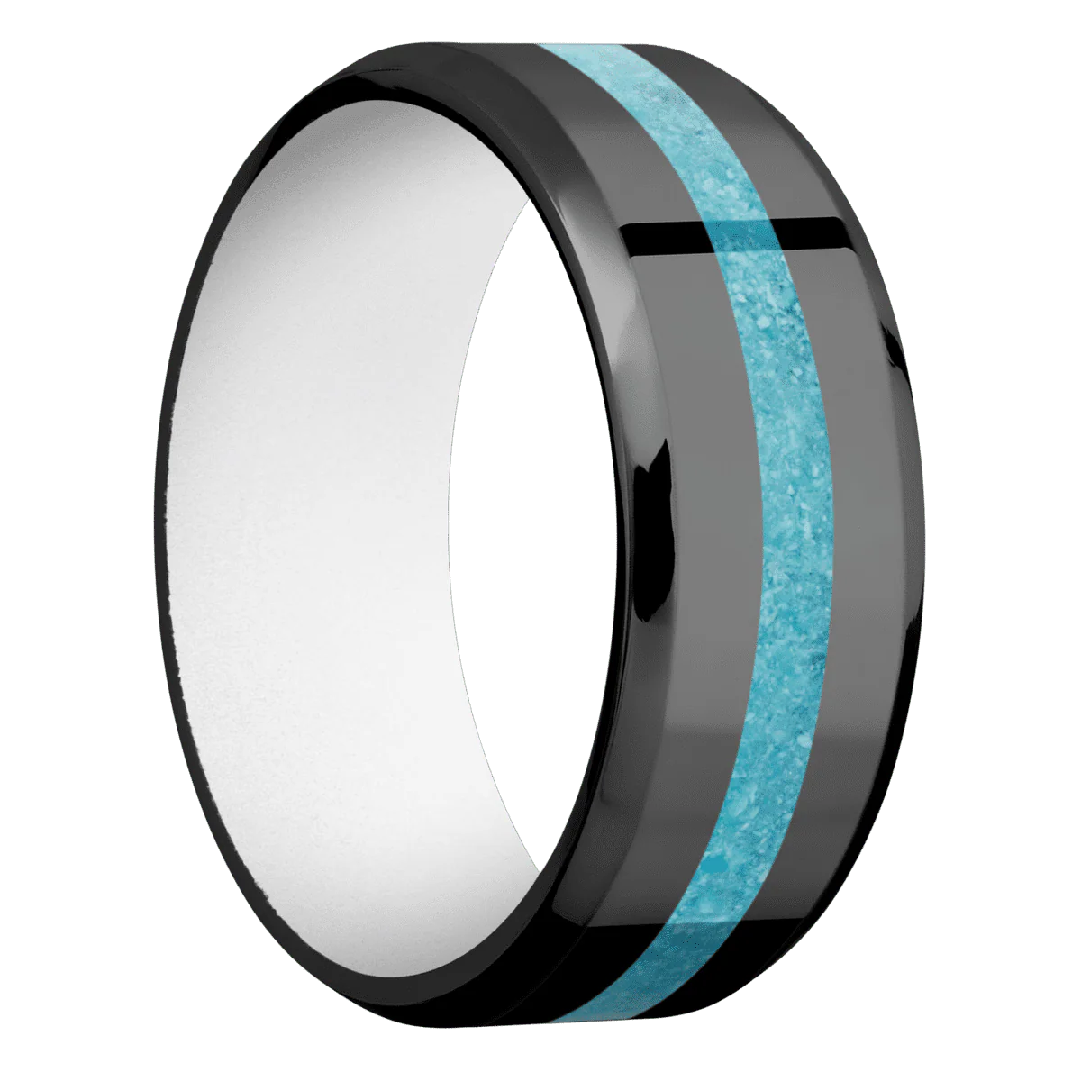 Zirconium + Polish , Polish Finish + Your Color