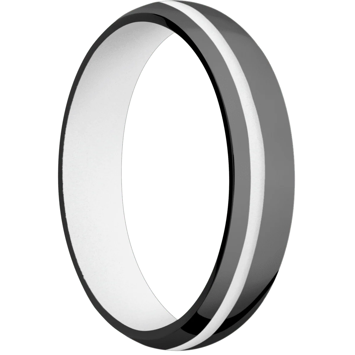 Zirconium + Polish , Polish Finish + Your Color