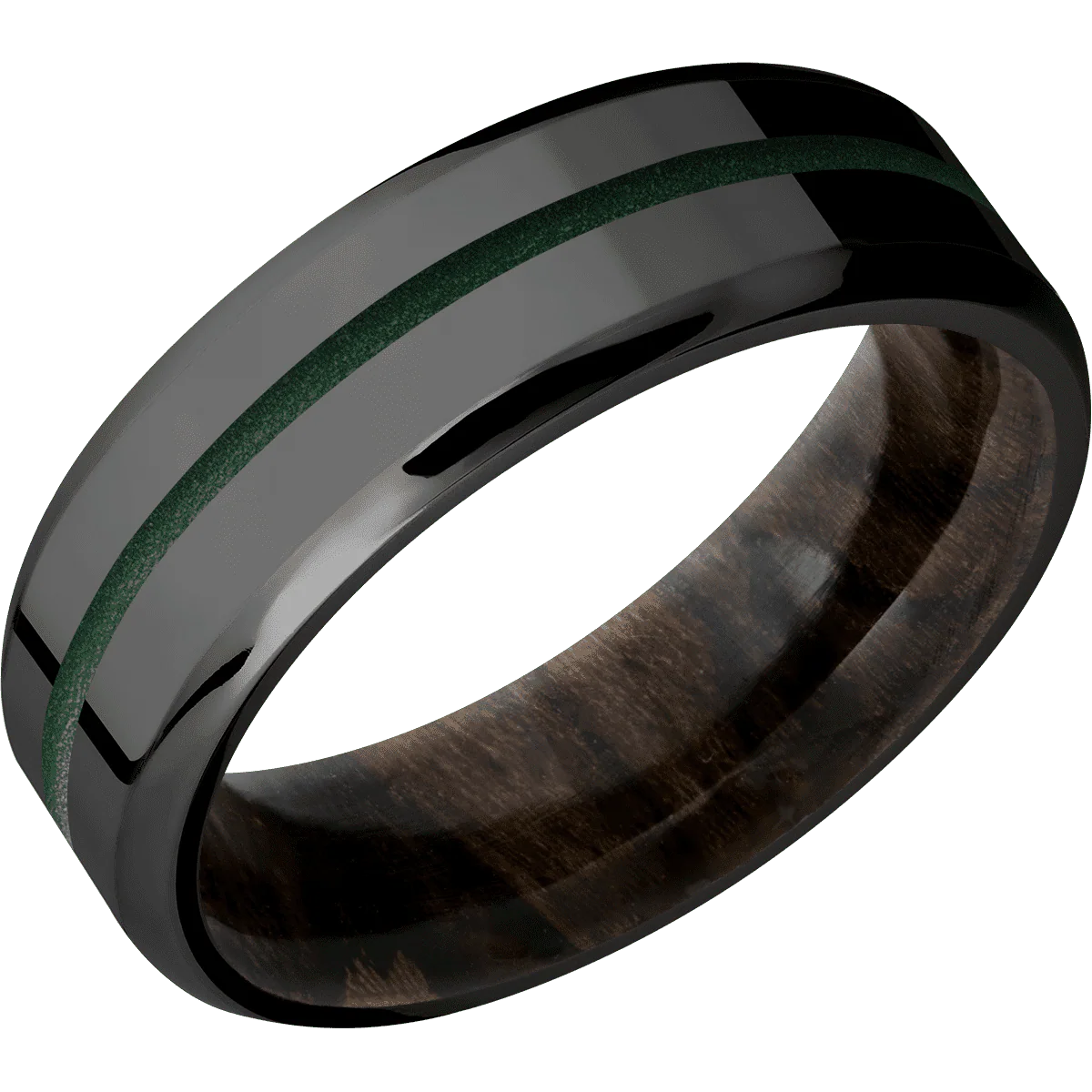 Zirconium + Polish , Polish Finish + Ziricote - Image 2