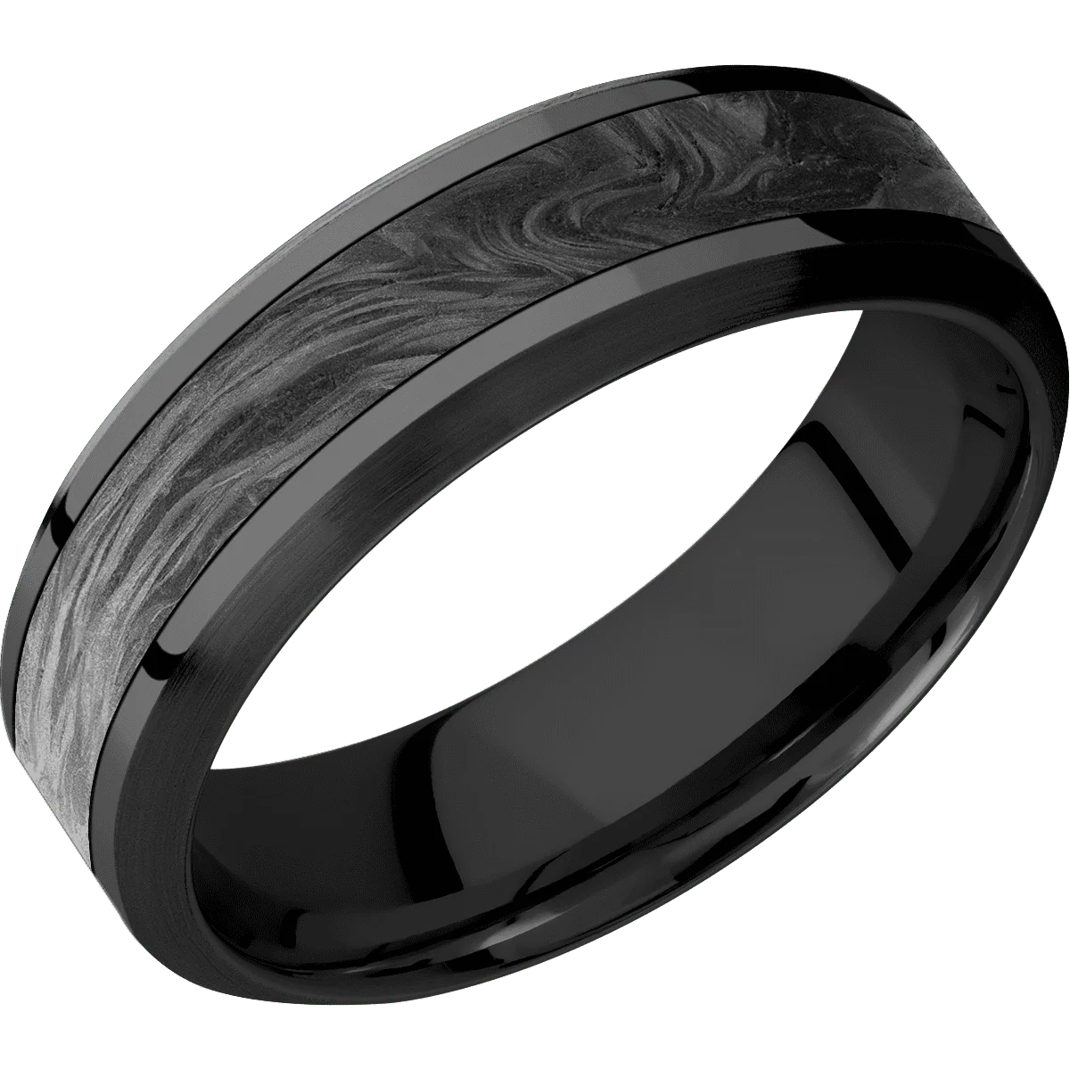 Zirconium + Polish , Satin Finish - Image 2