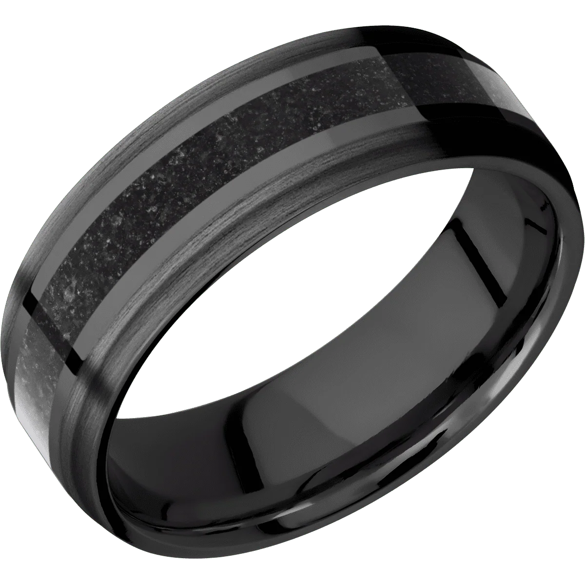 Zirconium + Polish , Satin Finish - Image 2