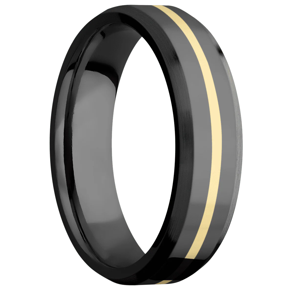 Zirconium + Polish , Satin Finish
