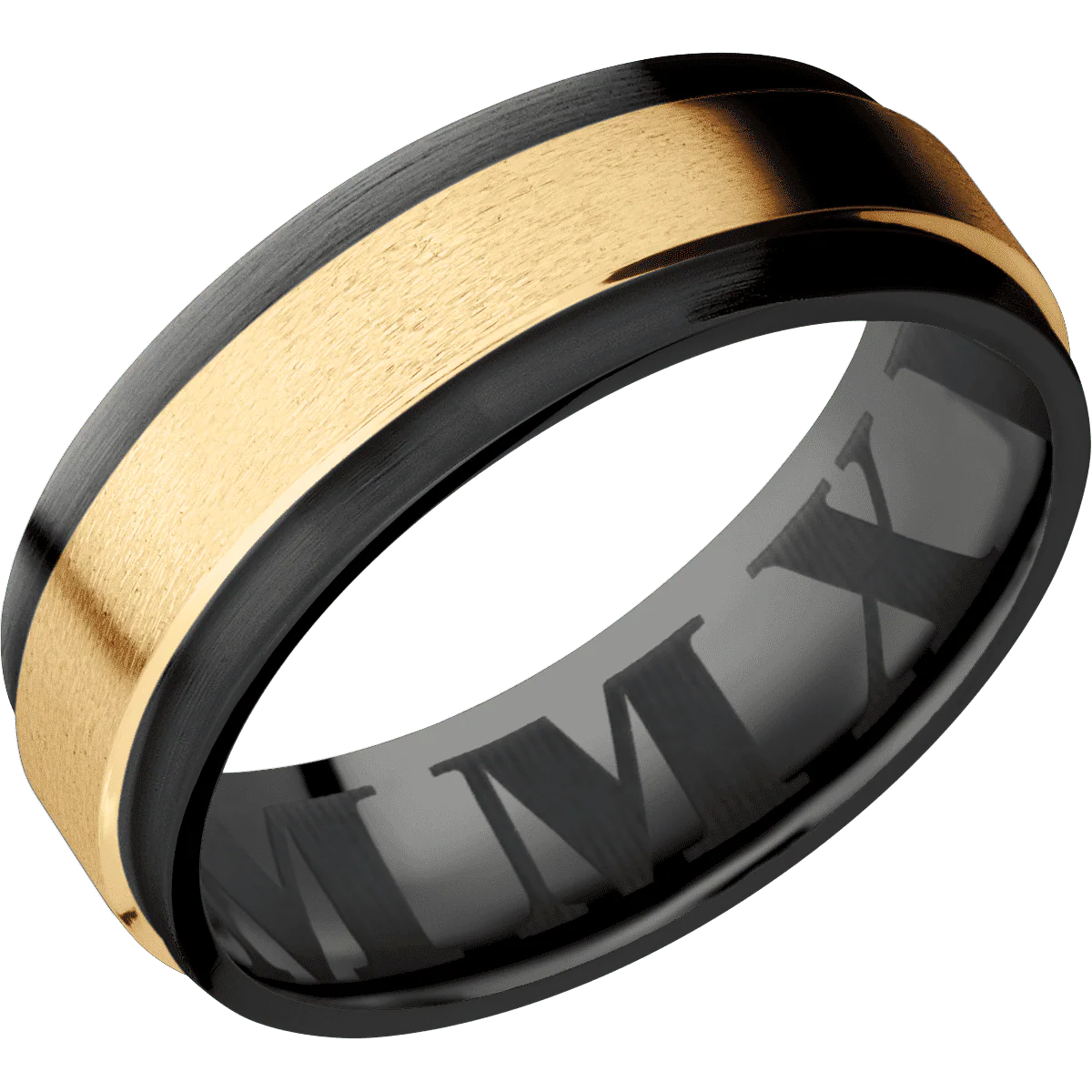 Zirconium + Polish , Satin Finish - Image 2