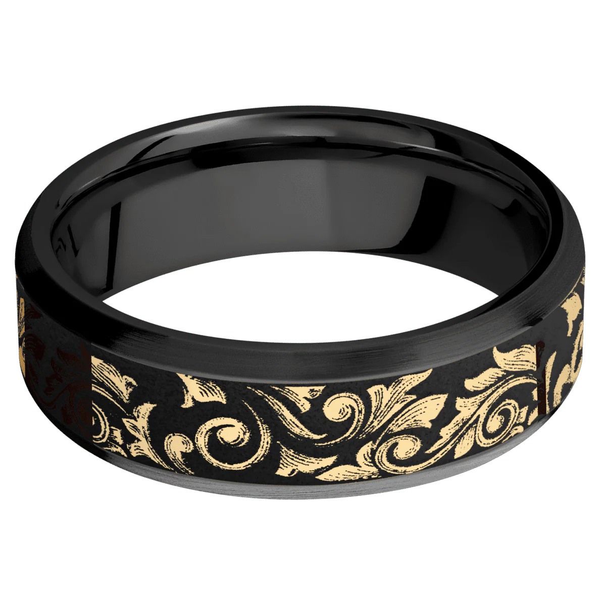Zirconium + Polish , Satin Finish - Image 3