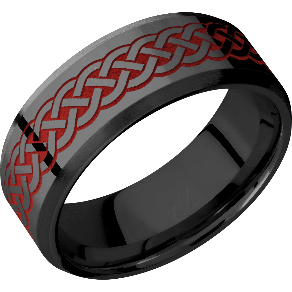 Zirconium + Polish , Satin Finish - Image 2