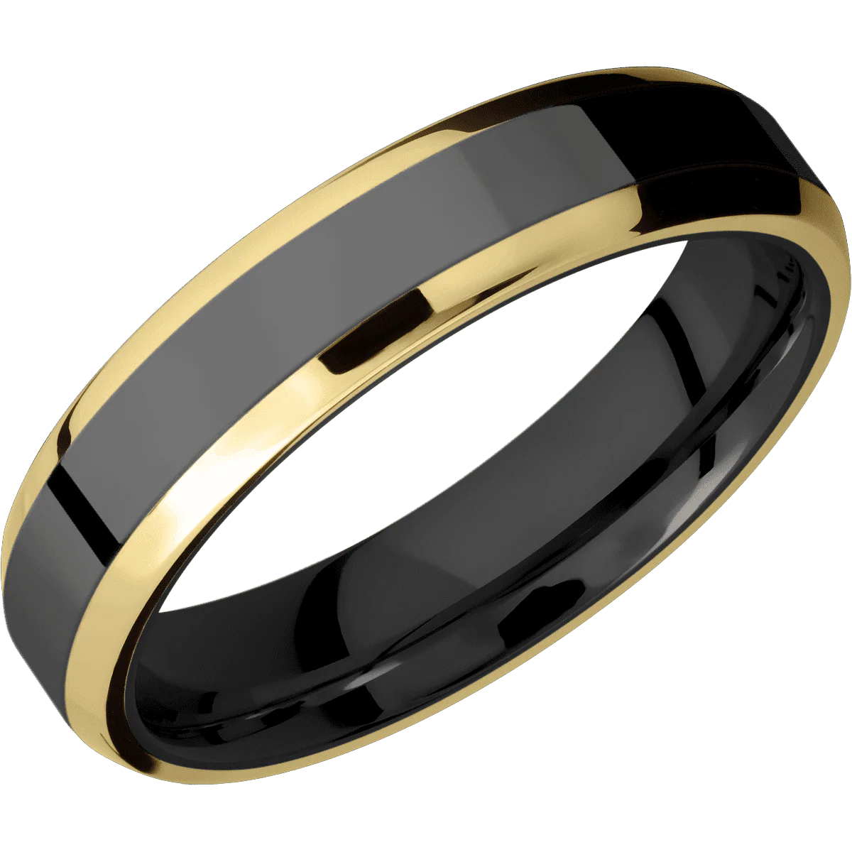 Zirconium + Polish , Satin Finish - Image 2