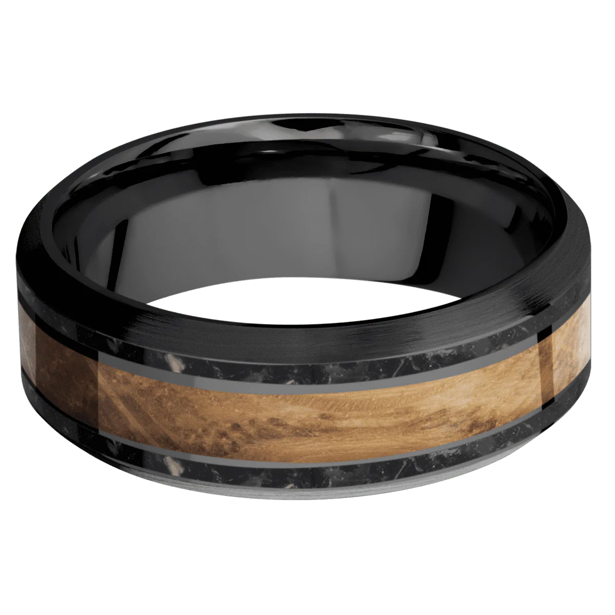 Zirconium + Polish , Satin Finish - Image 3