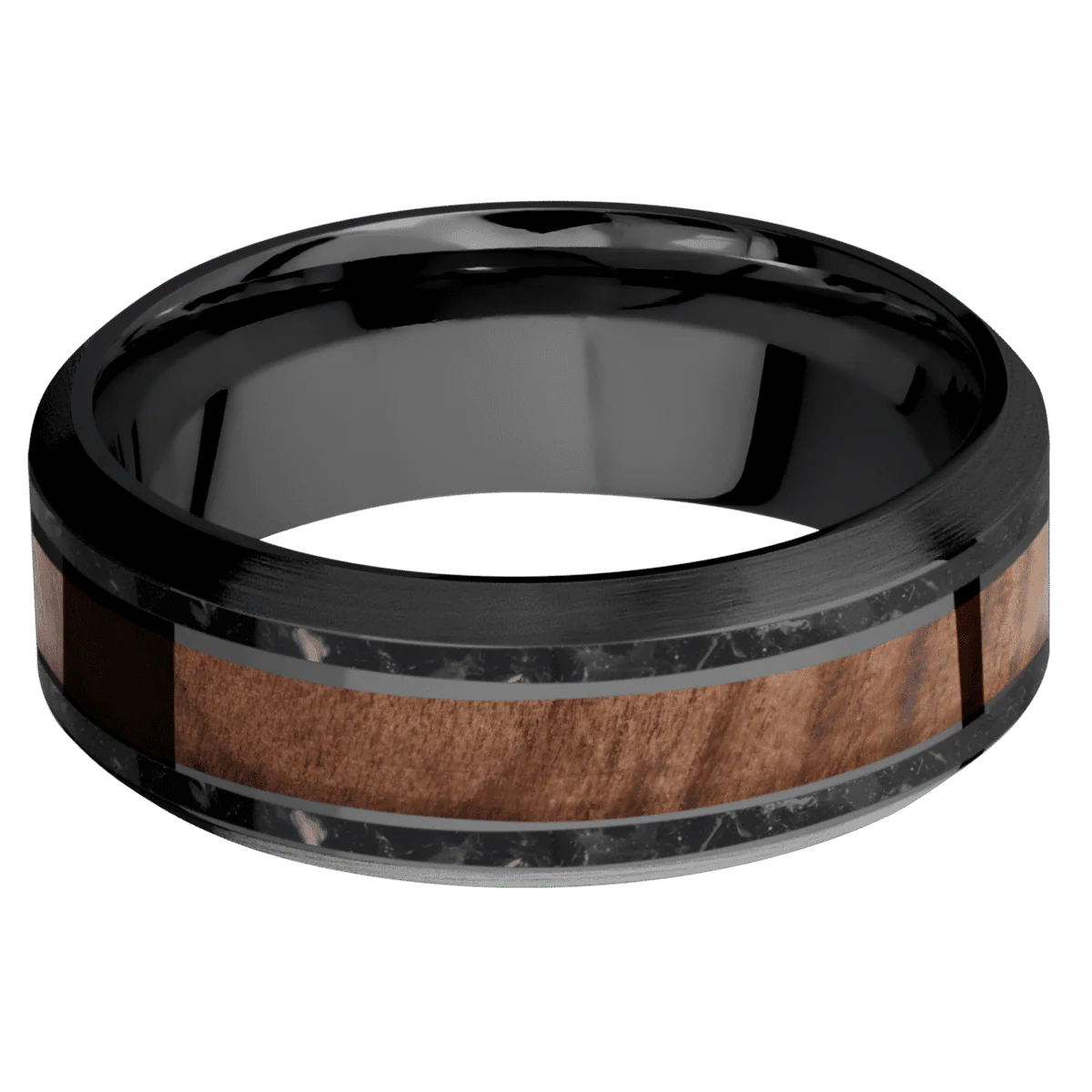 Zirconium + Polish , Satin Finish - Image 3