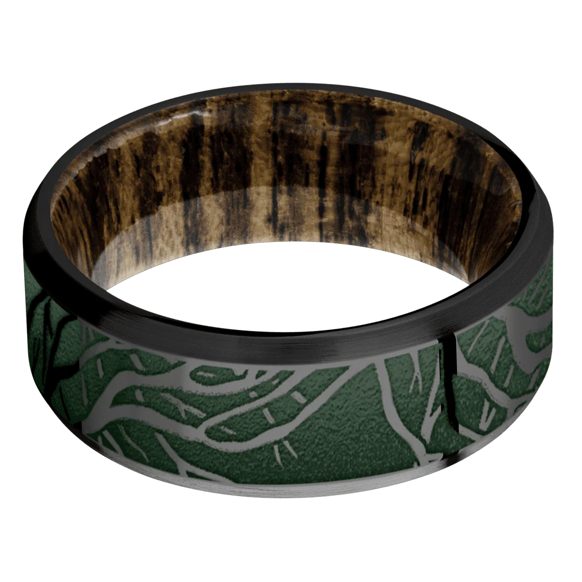 Zirconium + Polish , Satin Finish + Bocote - Image 3