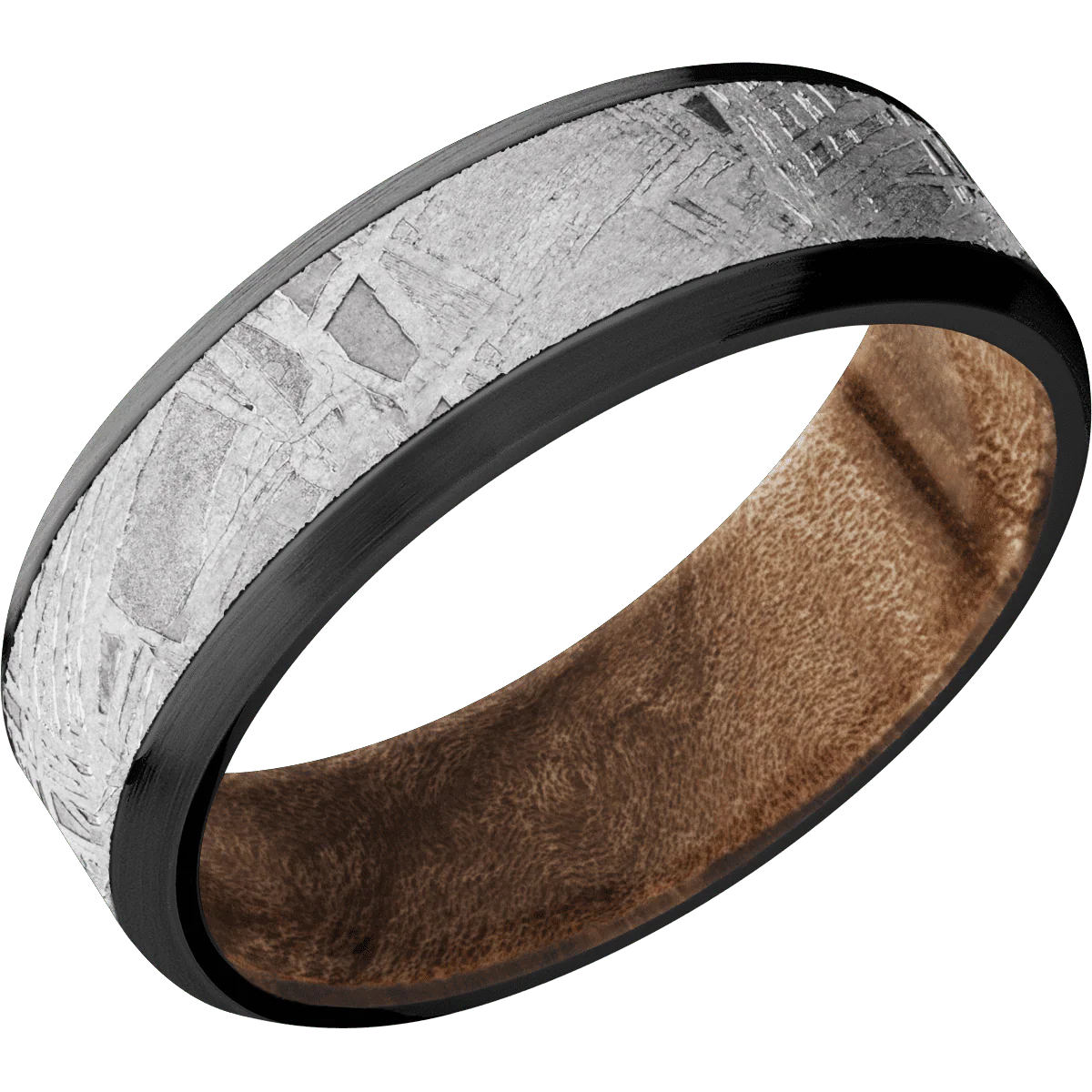 Zirconium + Polish , Satin Finish + Maple Burl - Image 2