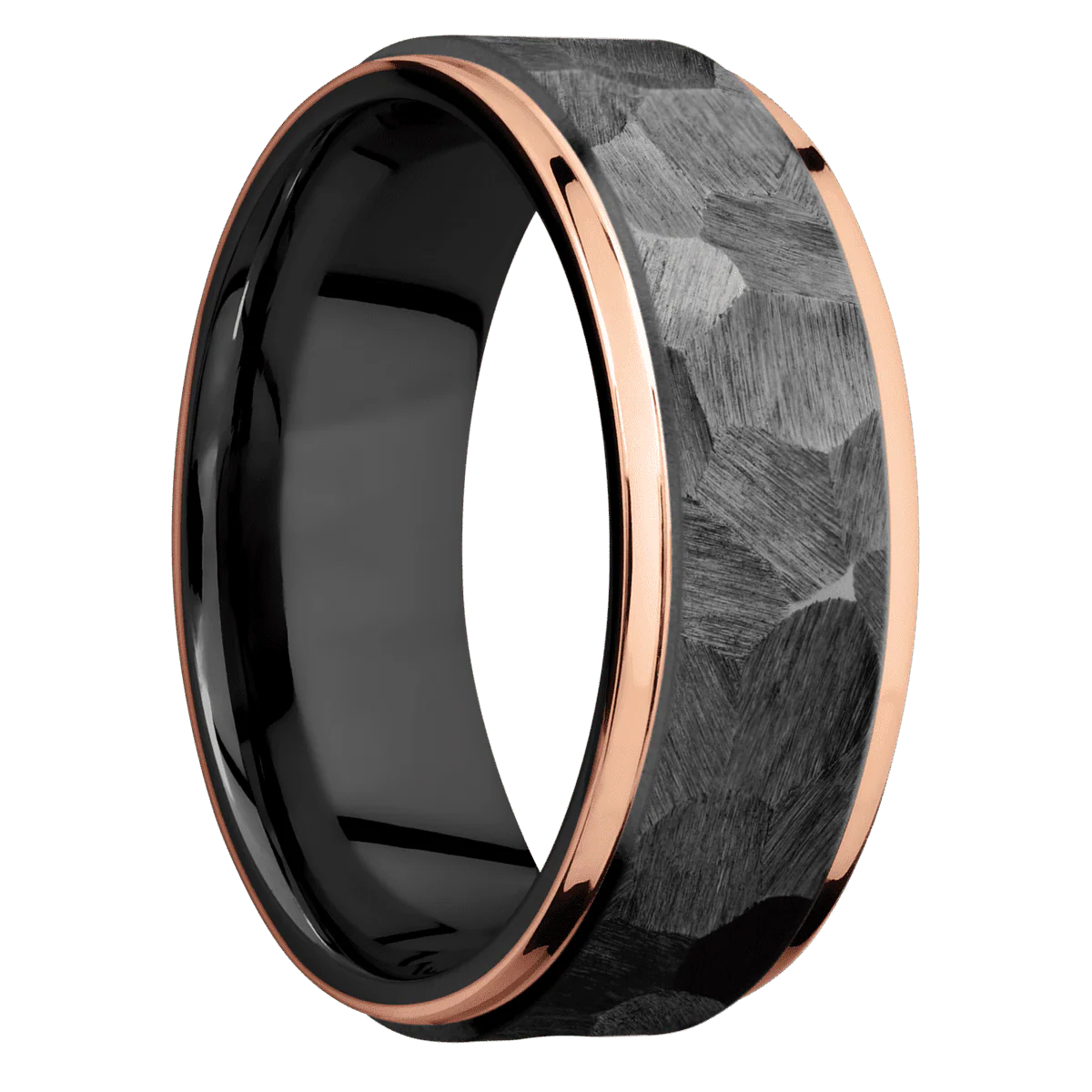 Zirconium + Rock , Bead Finish