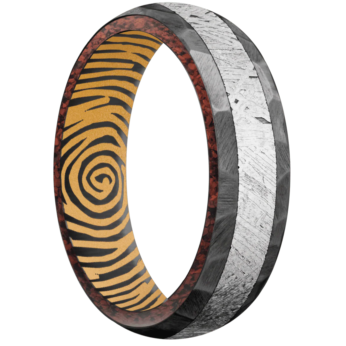 Zirconium + Rock Finish + Gold