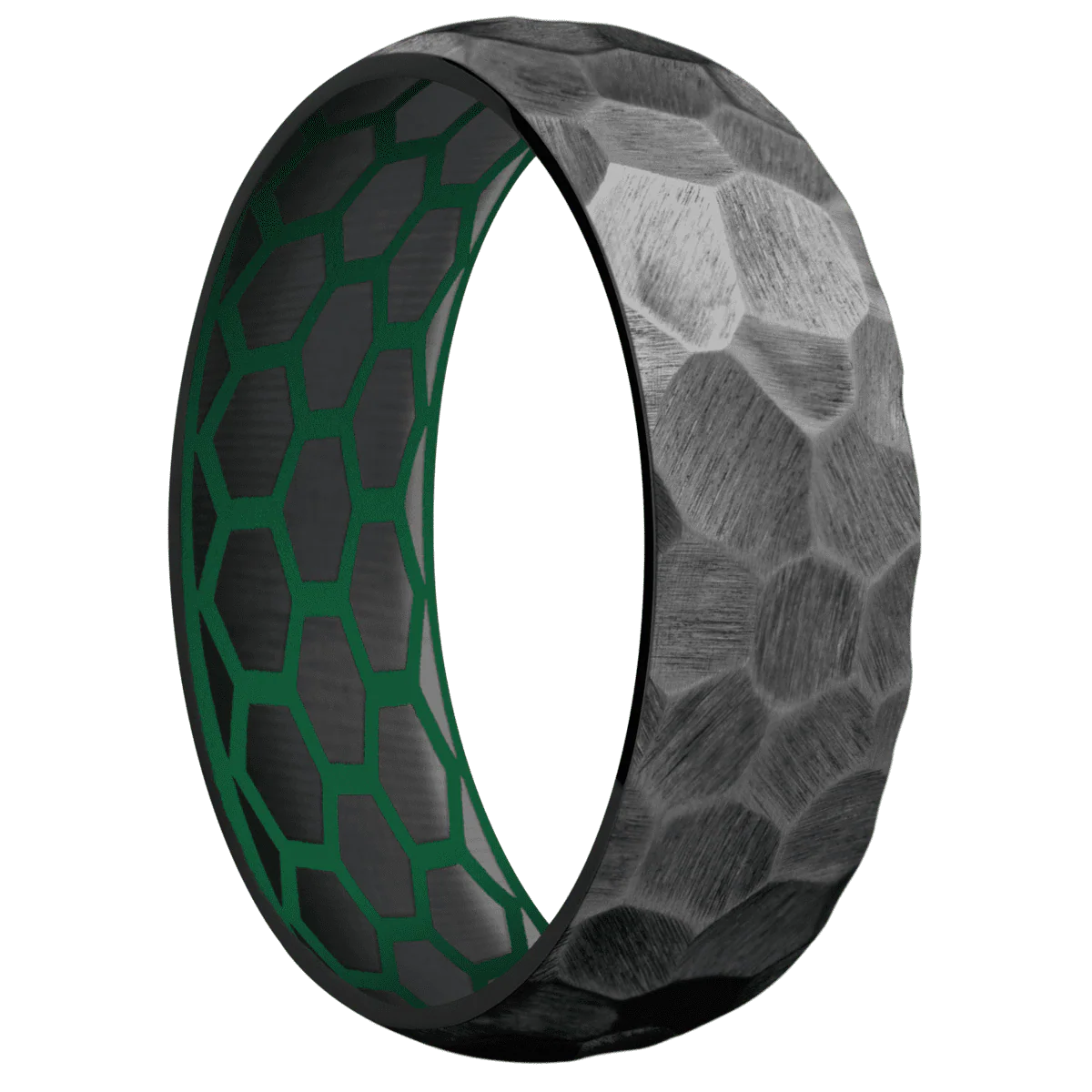 Zirconium + Rock Finish + Green