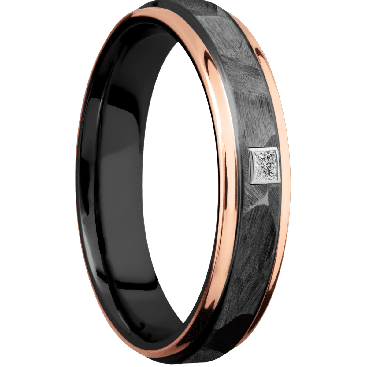 Zirconium + Rock , Polish Finish