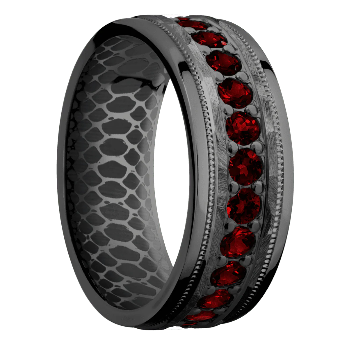 Zirconium + Rock , Polish Finish