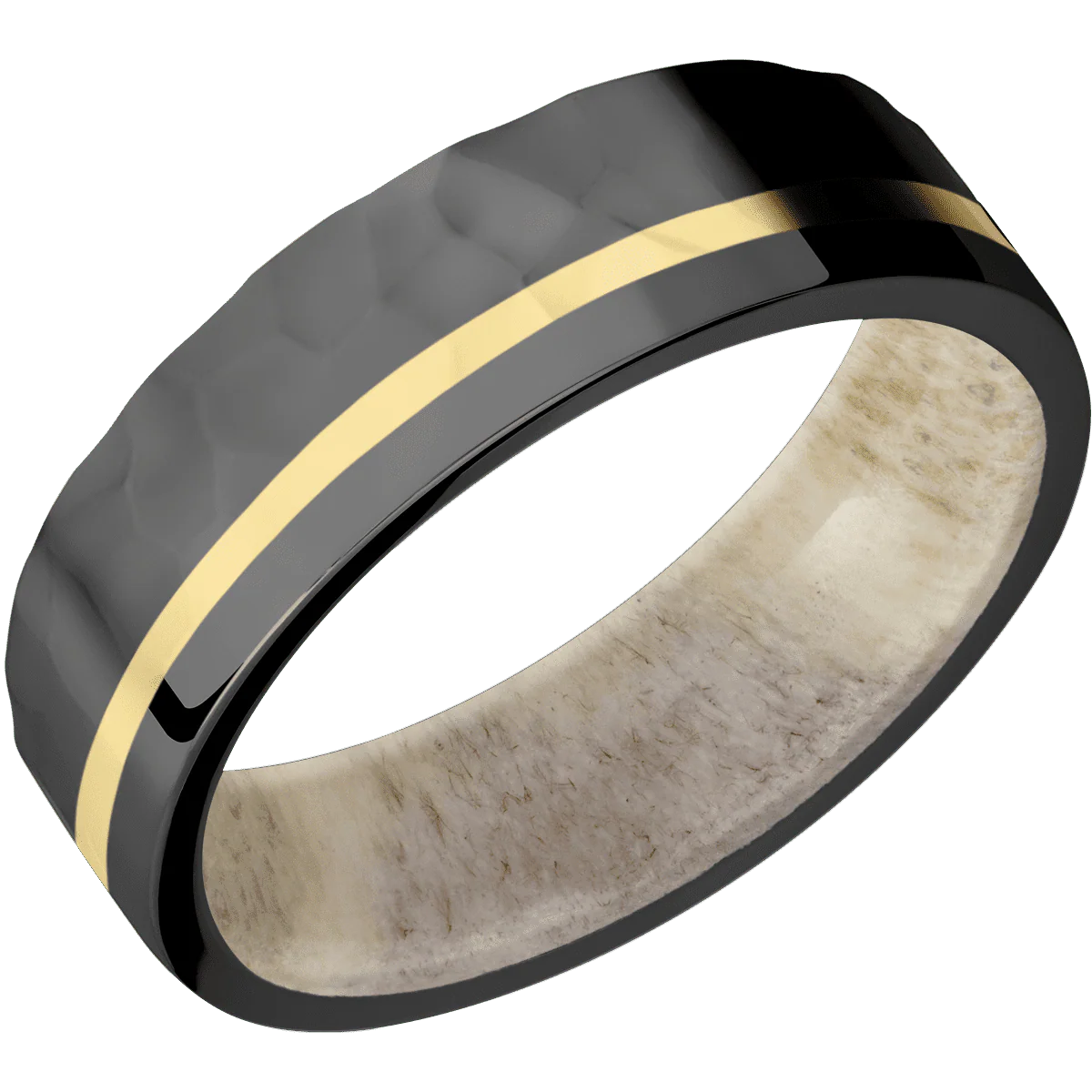 Zirconium + Rockpolish , Polish Finish + Antler - Image 2