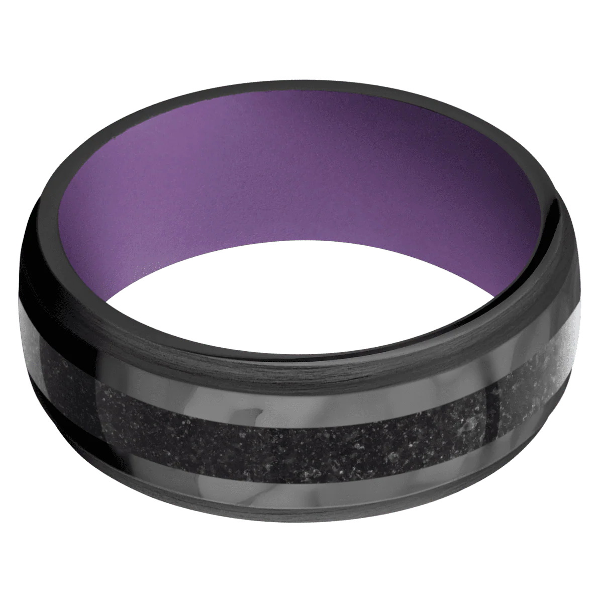 Zirconium + Rockpolish , Satin Finish + Wild Purple - Image 3