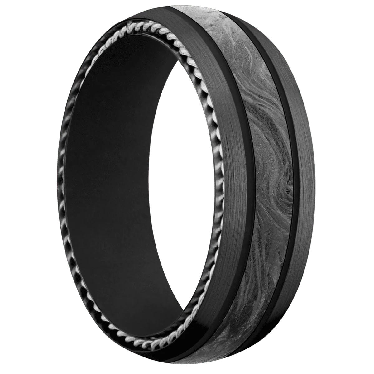 Zirconium + Satin Finish + Black