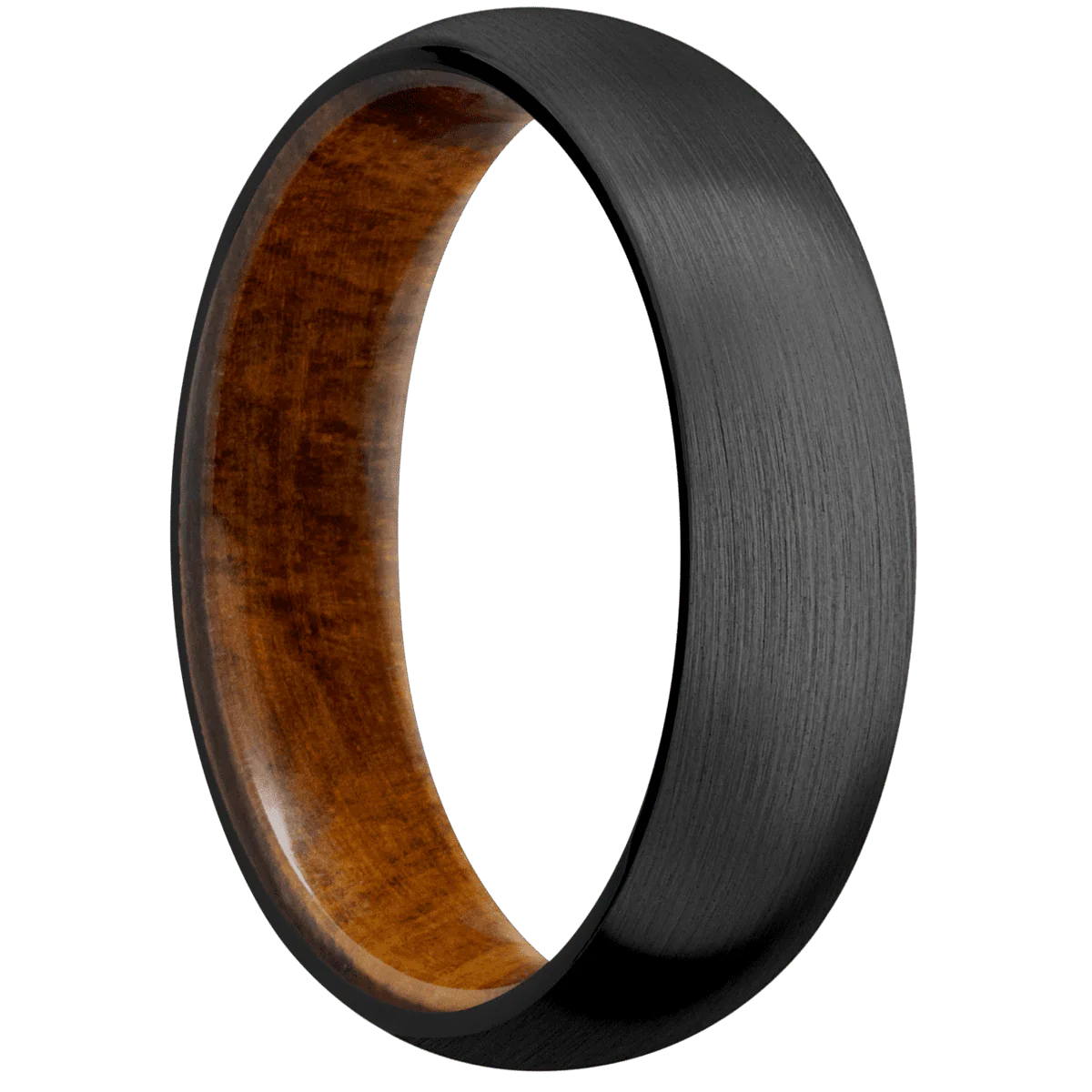 Zirconium + Satin Finish + Desert Iron Wood