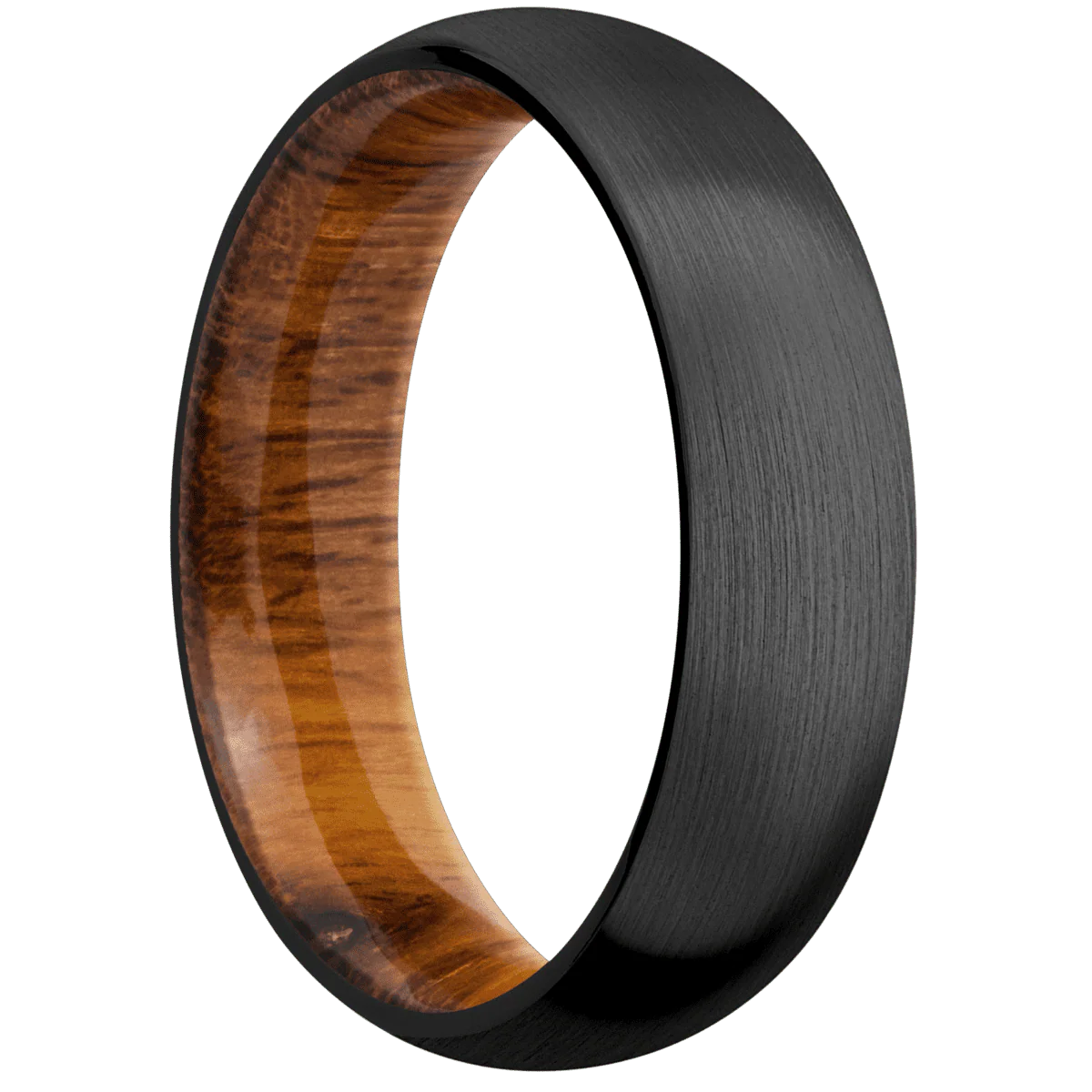 Zirconium + Satin Finish + Desert Iron Wood