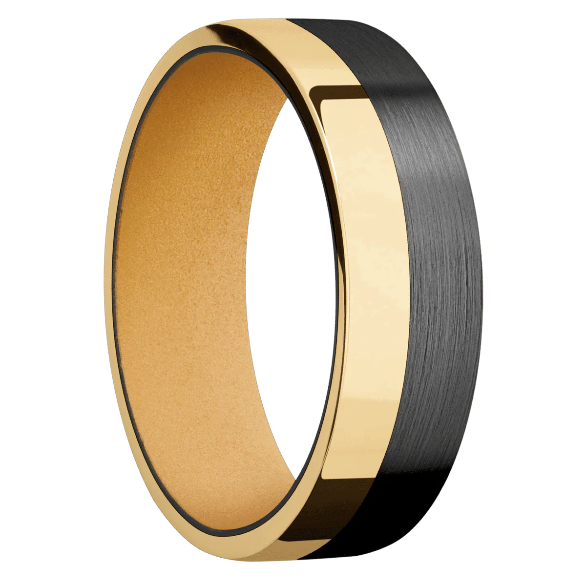 Zirconium + Satin Finish + Gold