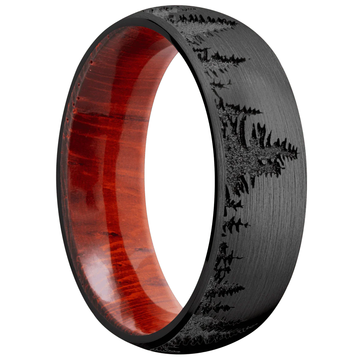 Zirconium + Satin Finish + Padauk