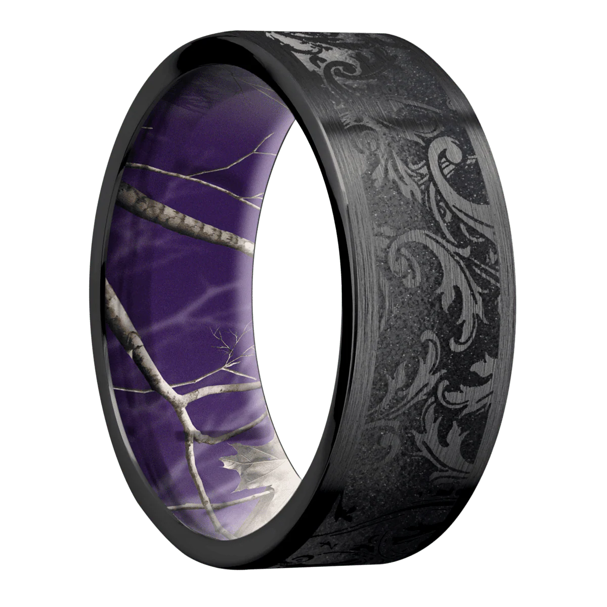 Zirconium + Satin Finish + RealTree APC Purple