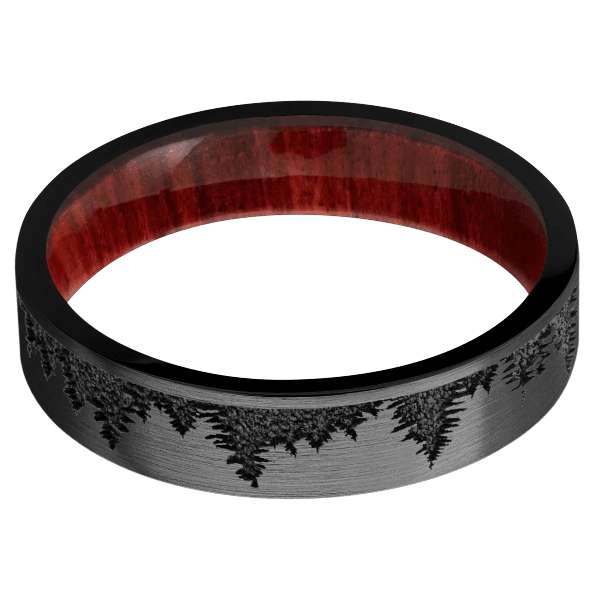 Zirconium + Satin Finish + Red Heart - Image 3