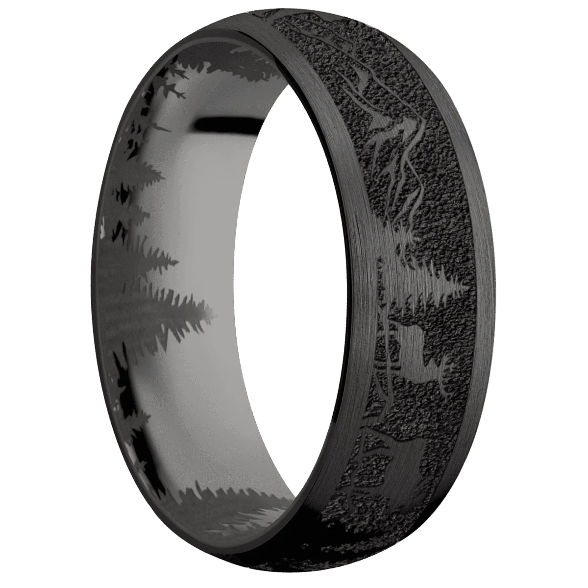 Zirconium + Satin Finish + Tantalum Noir
