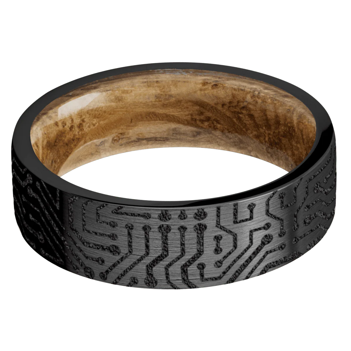 Zirconium + Satin Finish + Whiskey Barrel - Image 3