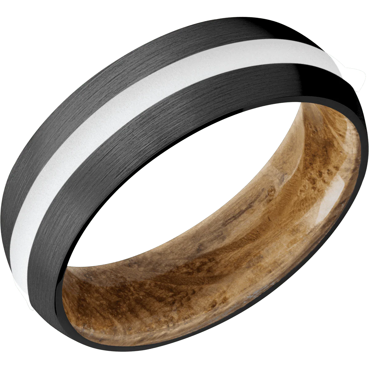 Zirconium + Satin Finish + Whiskey Barrel - Image 2