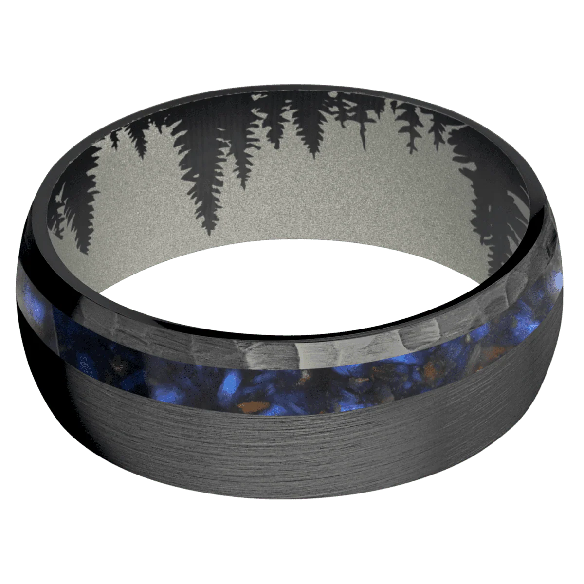 Zirconium + Satin , Hammer Finish + Gun Metal Grey - Image 3