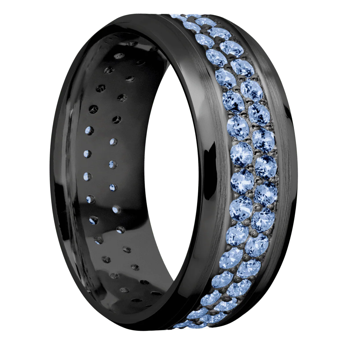 Zirconium + Satin , Polish Finish