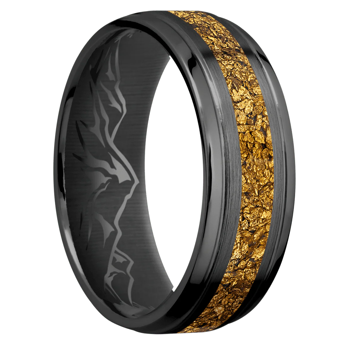 Zirconium + Satin , Polish Finish