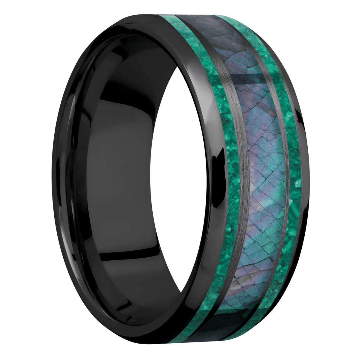 Zirconium + Satin , Polish Finish