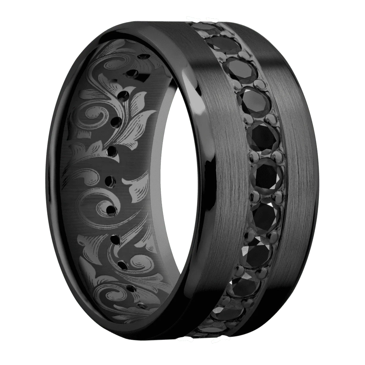 Zirconium + Satin , Polish Finish