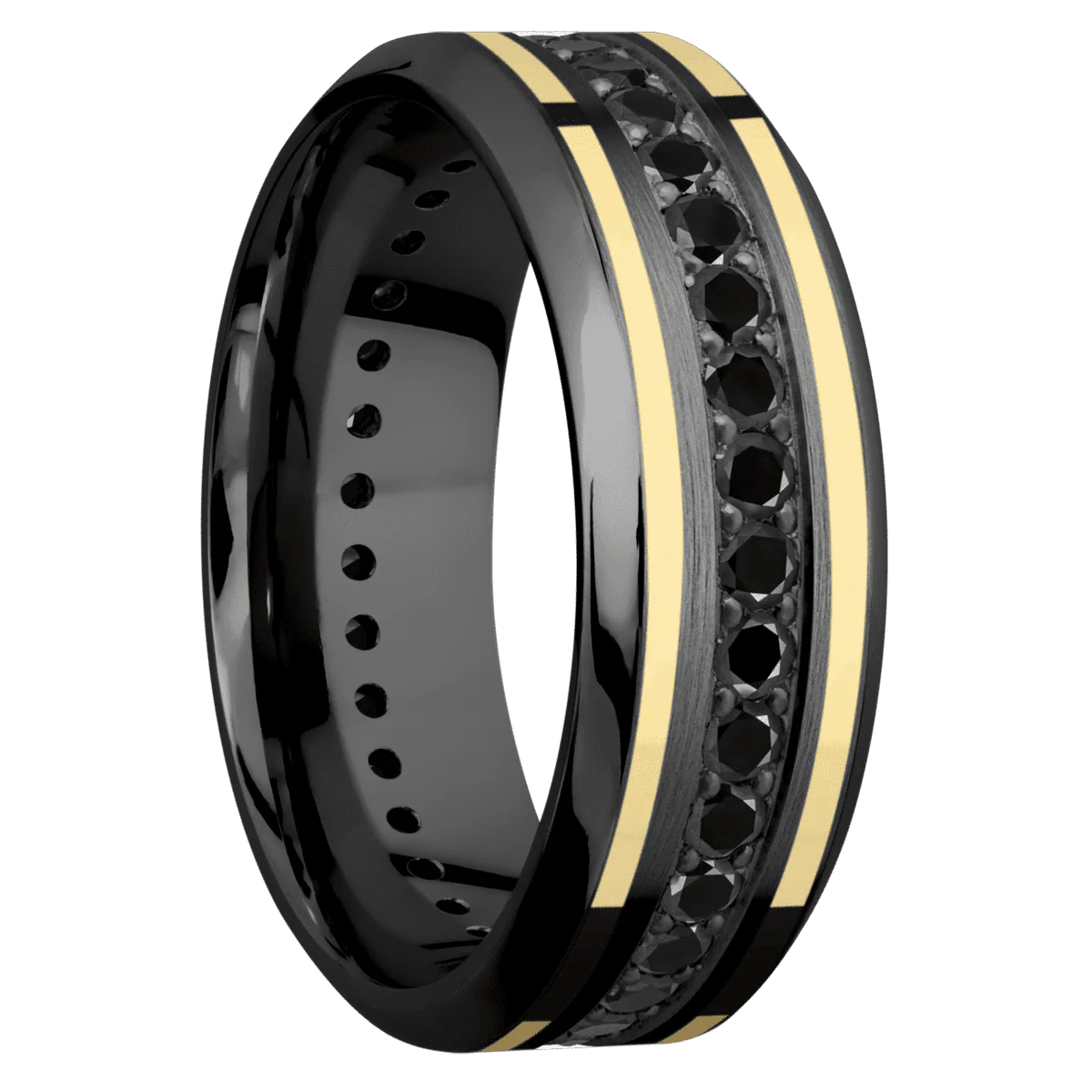 Zirconium + Satin , Polish Finish
