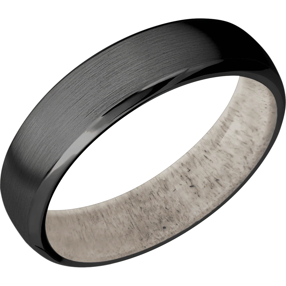 Zirconium + Satin , Polish Finish + Antler - Image 2