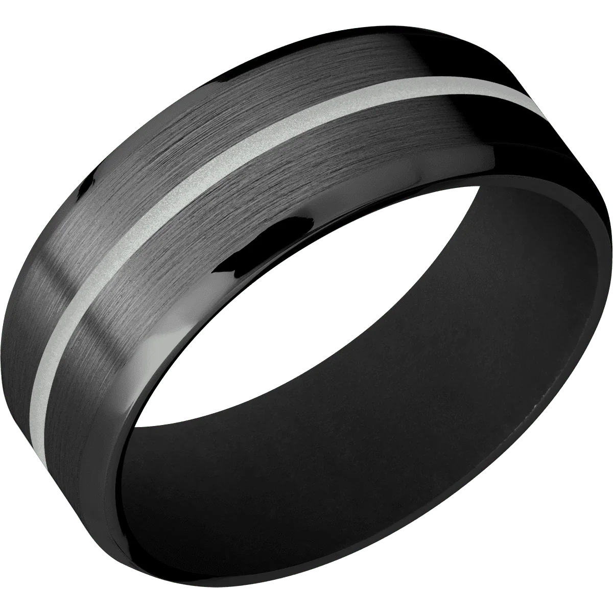 Zirconium + Satin , Polish Finish + Black - Image 2