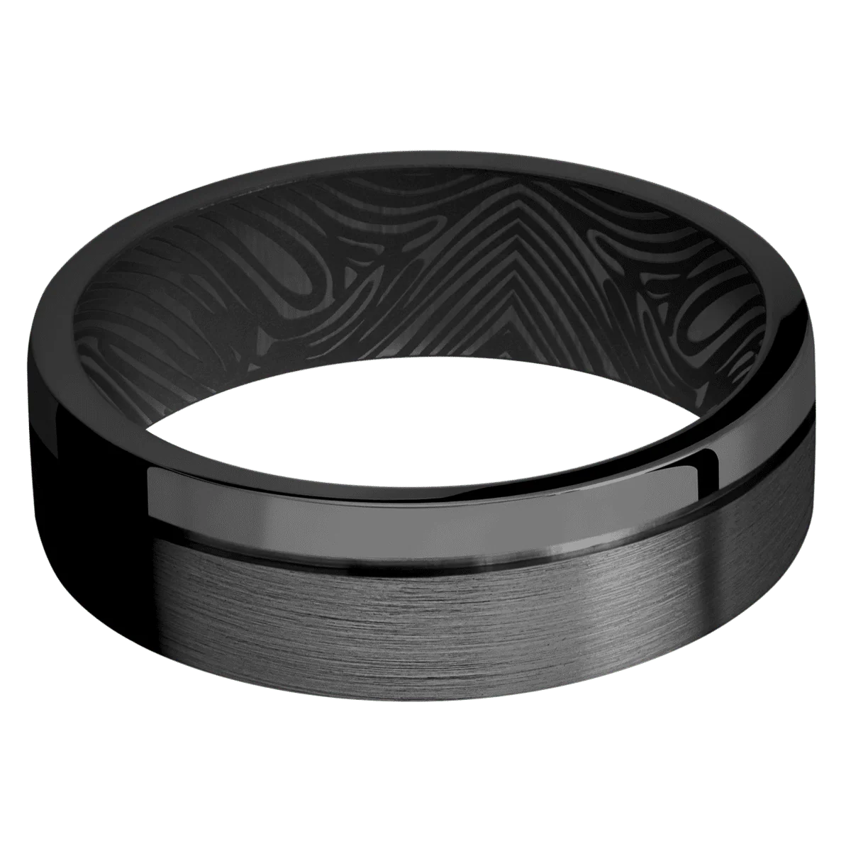 Zirconium + Satin , Polish Finish + Black - Image 3