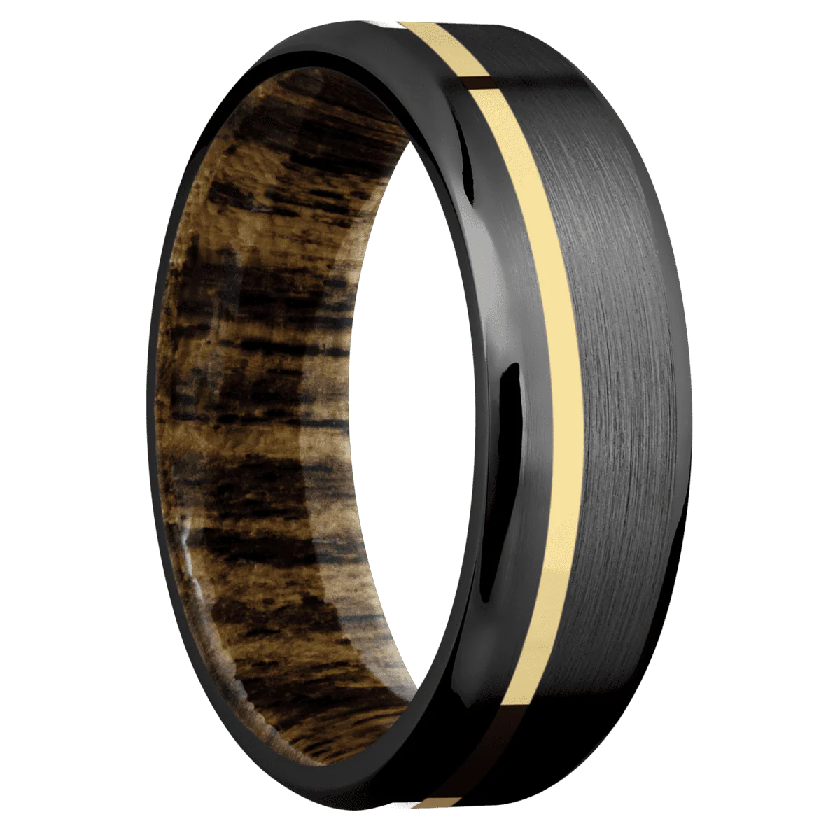 Zirconium + Satin , Polish Finish + Bocote
