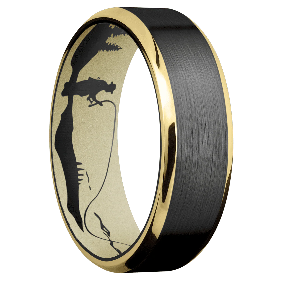 Zirconium + Satin , Polish Finish + Bright Nickel