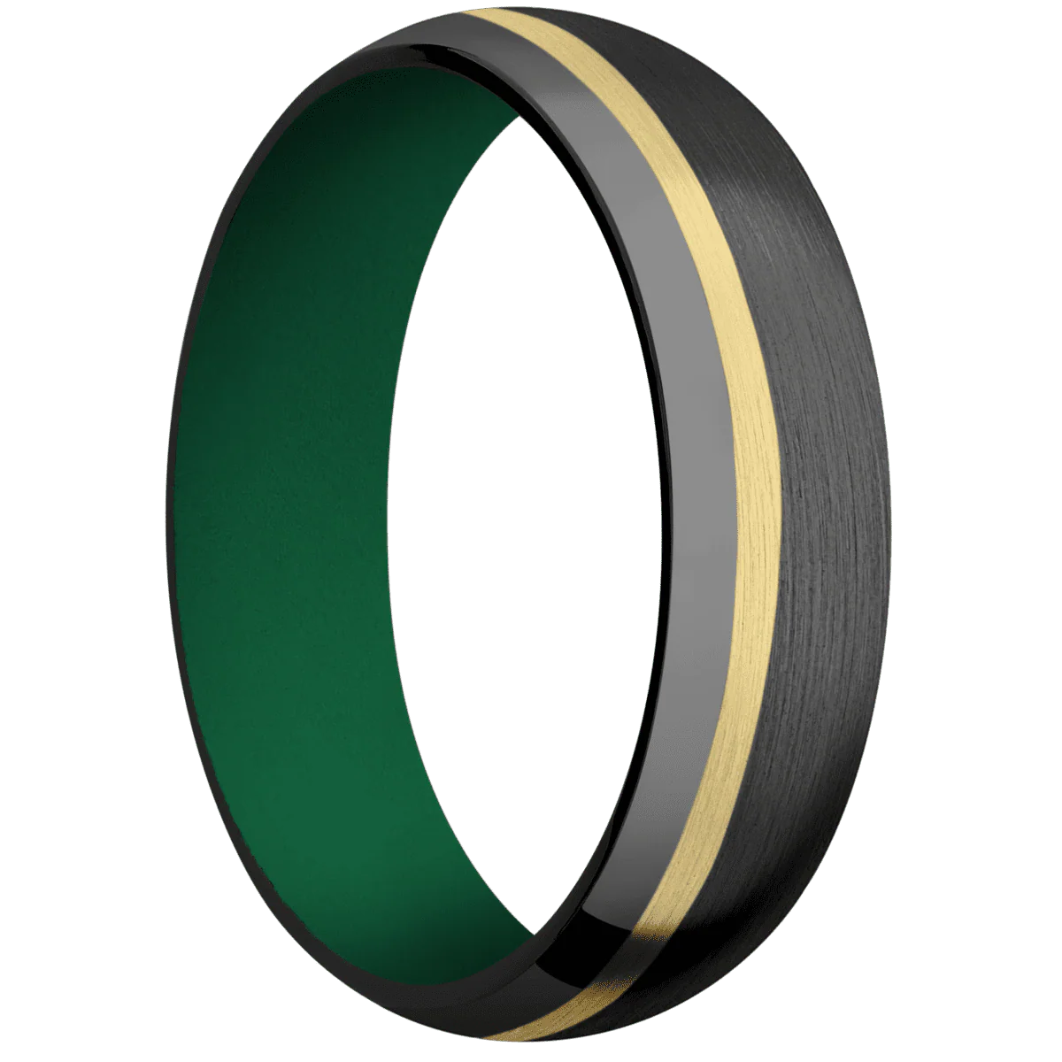 Zirconium + Satin , Polish Finish + Green