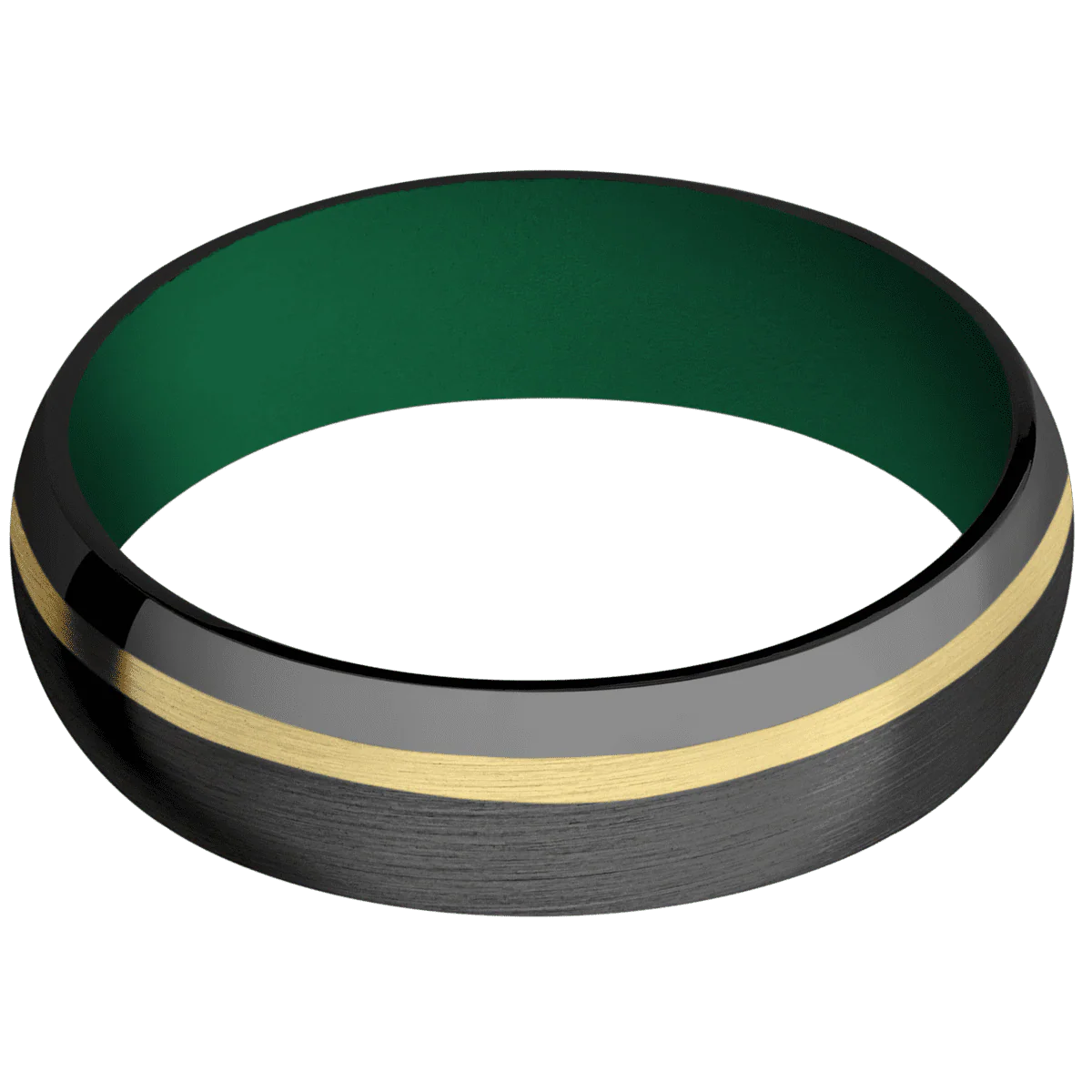 Zirconium + Satin , Polish Finish + Green - Image 3