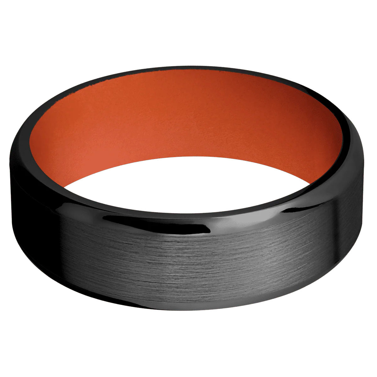Zirconium + Satin , Polish Finish + Hunter Orange - Image 3