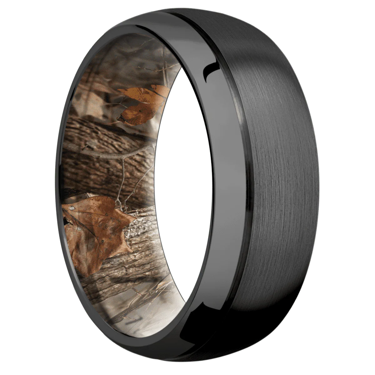 Zirconium + Satin , Polish Finish + King's Woodland