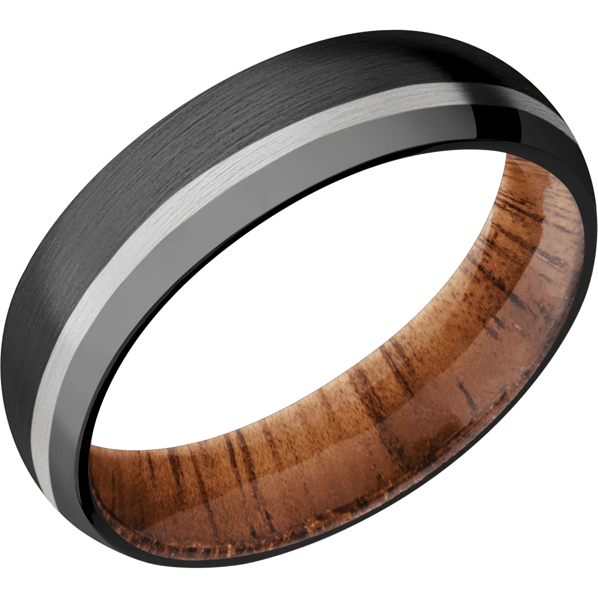 Zirconium + Satin , Polish Finish + Koa - Image 2